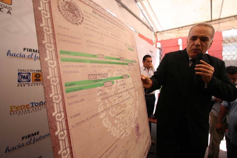 Equipo de PepeToño, utiliza el Registro Civil para orquestar “Elección de Estado” vs Alejandro Murat
