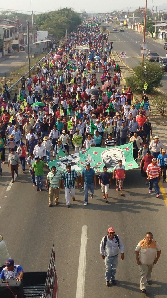 Con marcha API y PUP conmemora asesinato de Zapata