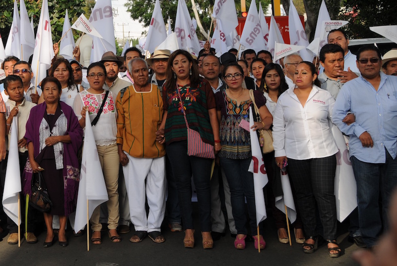 Morena está comprometido con el  pueblo y no con los poderosos: Nancy Ortiz