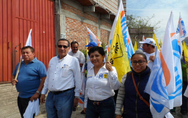 Con gran alegría y entusiasmo arranca campaña Laura Aguilar Chagoya