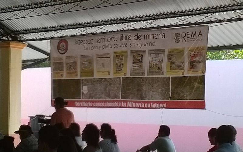 Pueblos y organizaciones rechazan minera en Ixtepec