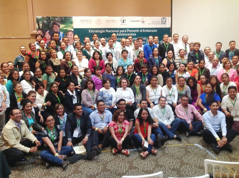 Clausura IMSS curso Estrategia Nacional para Prevenir Embarazo Adolescente