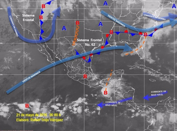 Prevén potencial de lluvias fuertes en Oaxaca