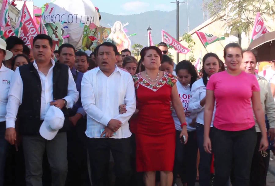 Agrede grupo de choque del PRI a promotores de Morena en Xoxo; saldo cinco lesionados