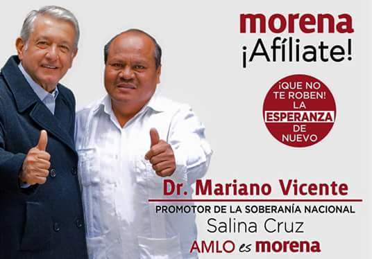 Grupo armado intenta “levantar” a candidato de Morena en Salina Cruz; culpa al candidato del PRI