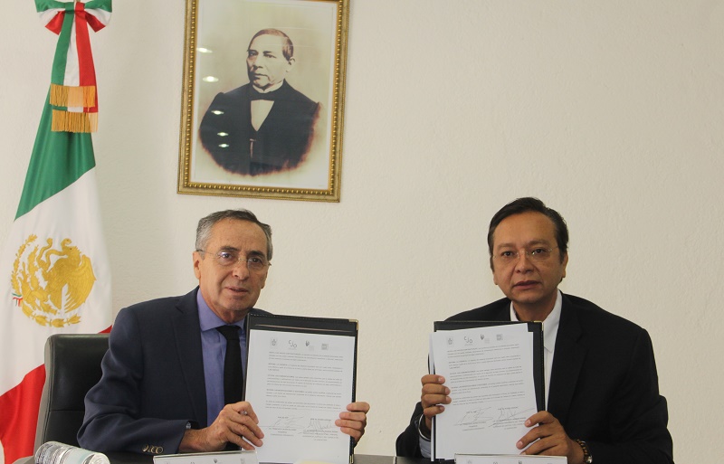 Signan PJO y el IAIP convenio para fortalecer la transparencia