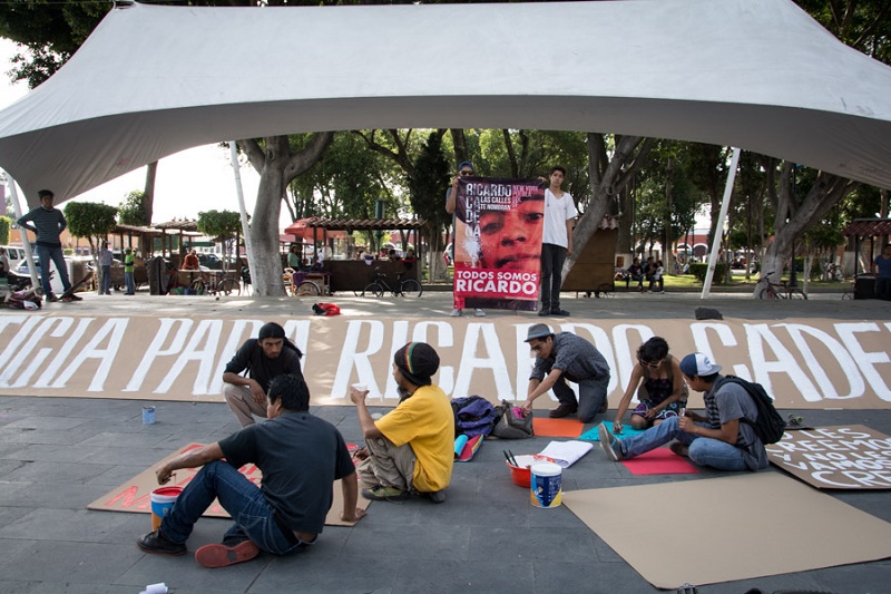 Denuncian criminalización de jóvenes en San Pedro Cholula