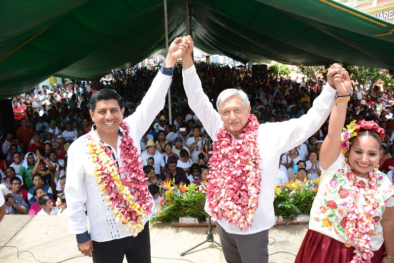 Acudirá AMLO al cierre de campaña de Salomón Jara