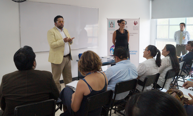 Promueve PJO sistema de justicia garante de los Derechos Humanos