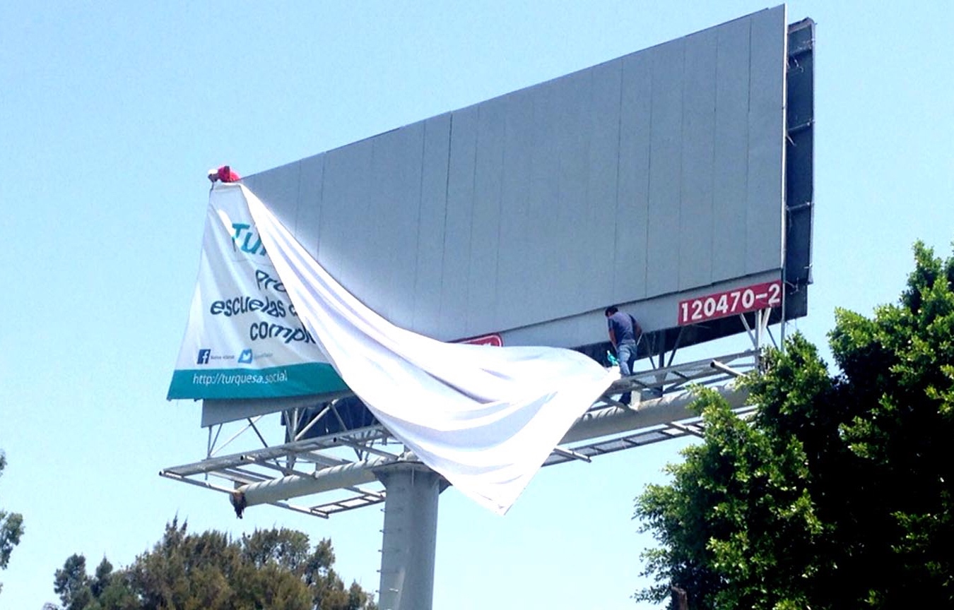 Denuncia Nueva Alianza destrucción de propaganda en Salina Cruz