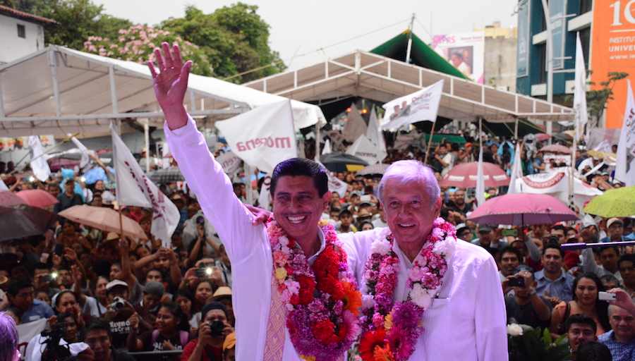 Llaman AMLO y Salomón Jara a liberar a Oaxaca