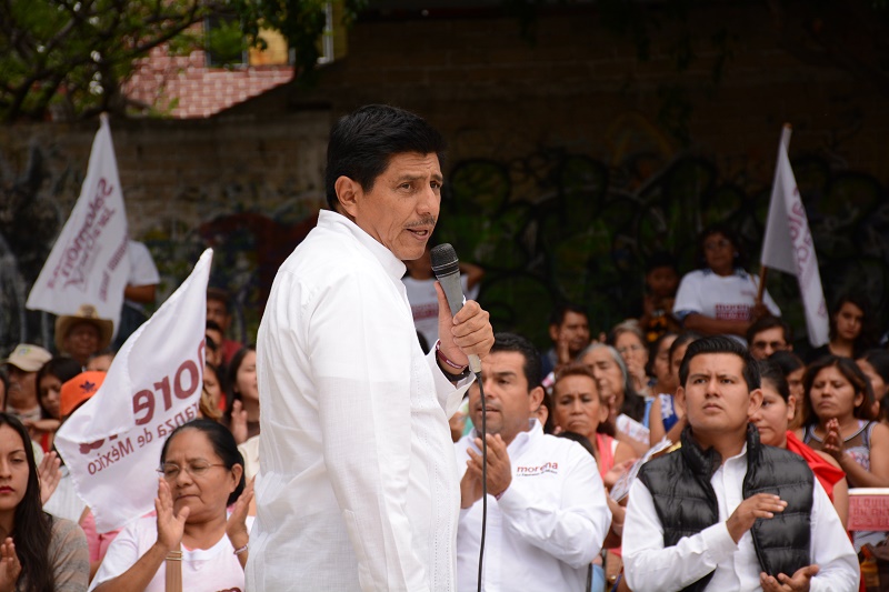 En la calle los militantes del PRD me dicen que van a votar por MORENA: Salomón Jara