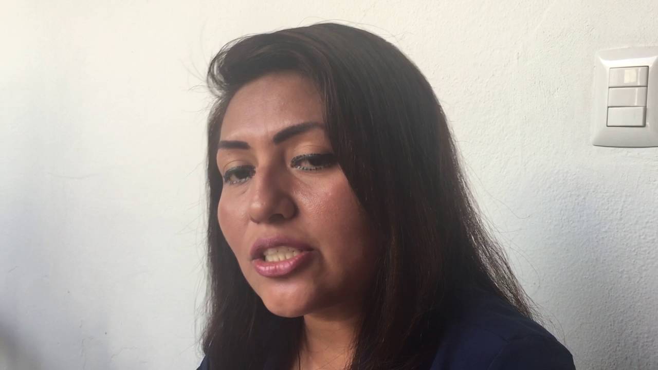 Gedalia Flores quiere ser diputada porque quiere hacer leyes justas