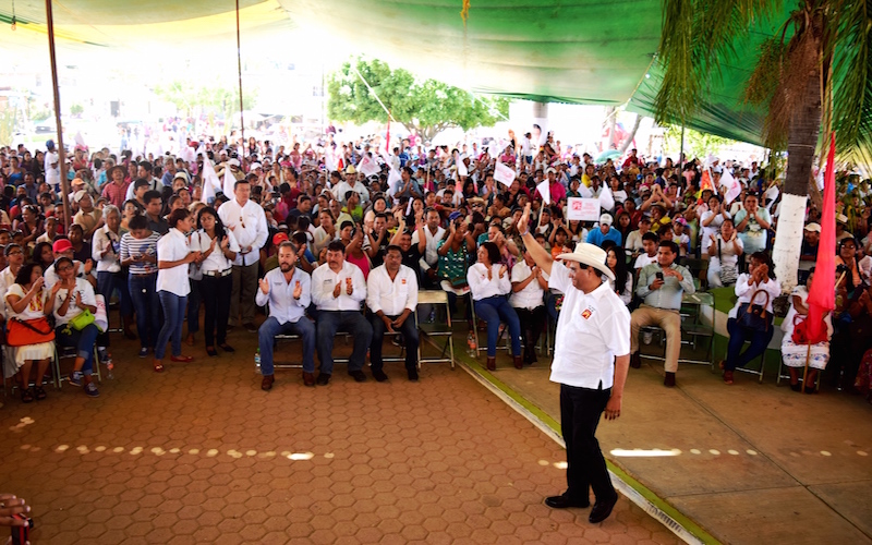 A la cárcel los corruptos: Benjamín Robles, ante notario público