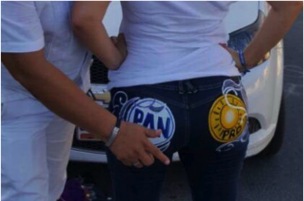 Inicia candidato campaña sexista en QR