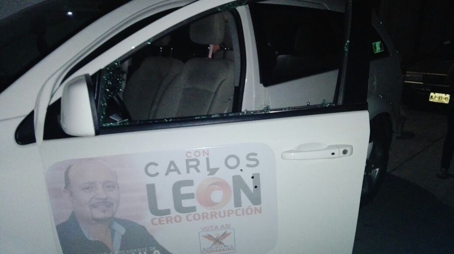Balean a candidato que busca Presidencia Municipal de Tlacolula