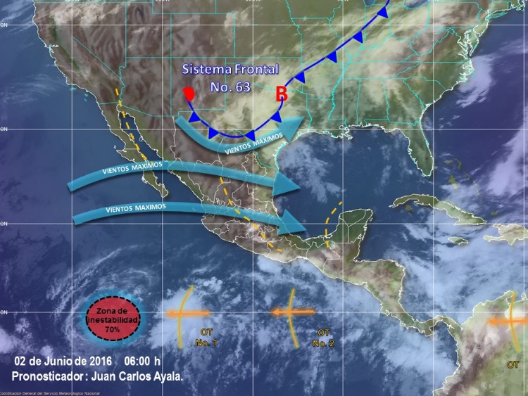 Prevalecerán lluvias muy fuertes y ambiente caluroso en Oaxaca