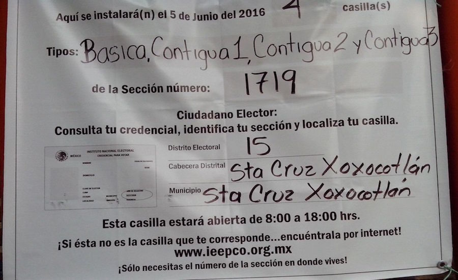 Por conflictos políticos y sociales no se instalarán 12 casillas, y solo 6% en escuelas