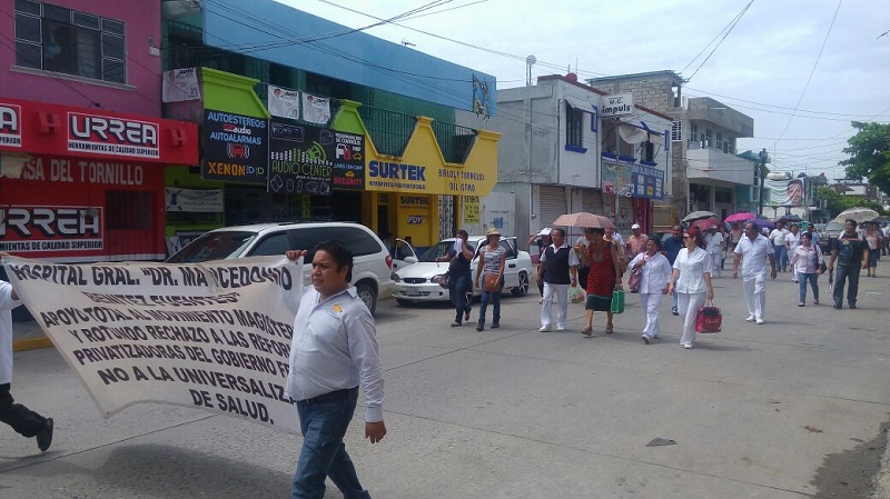 Paran labores Sector Salud ante la universalización a la salud y desabasto de medicamentos