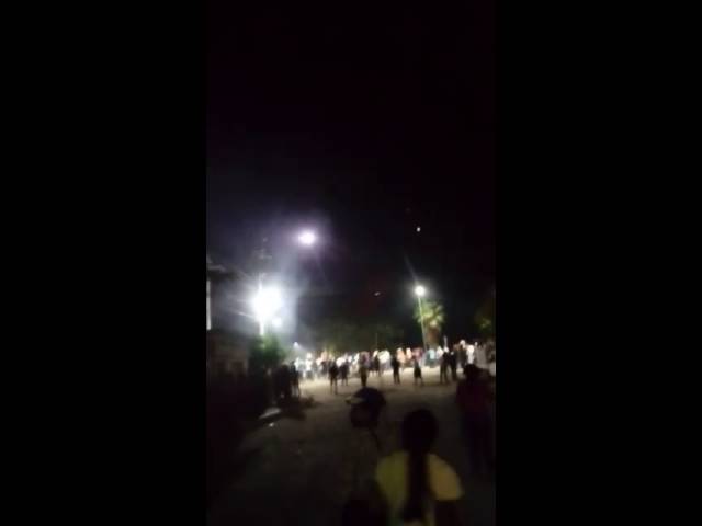 En video, desalojo de maestros en Tehuantepec por la Policía Federal