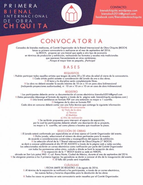 Convocatoria