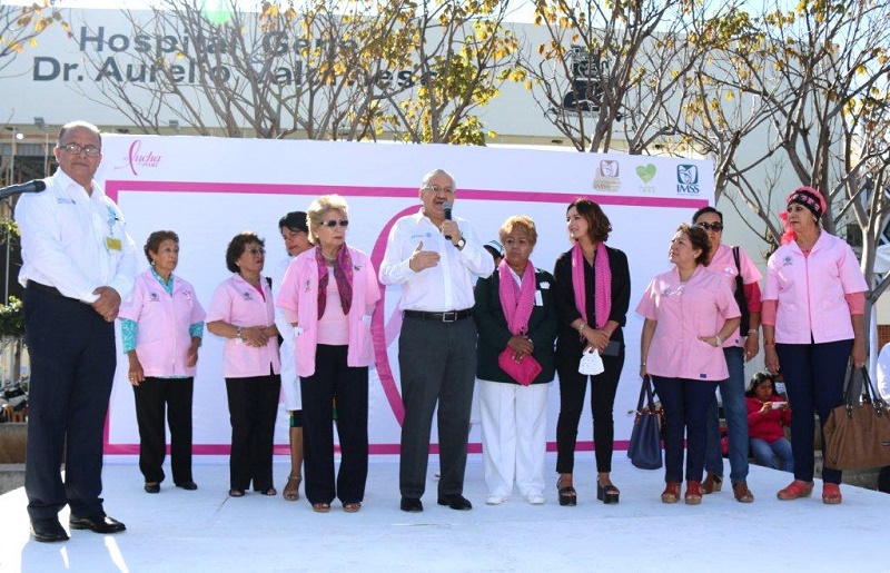 IMSS Oaxaca se suma a la campaña nacional “Mi Lucha es Rosa”