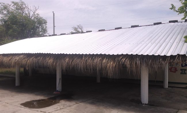 Área de comedor del preescolar.