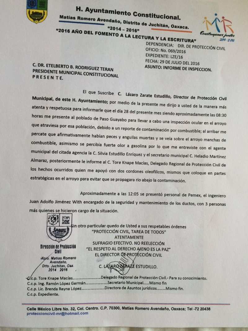 Preparatoria comunitaria denuncia abusos de autoridad de alcalde de Ixhuatán