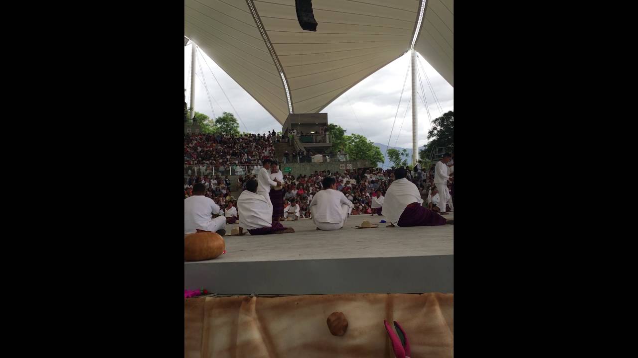 Delegación costeña portó moño negro en Guelaguetza oficial por «caídos en Nochixtlán»