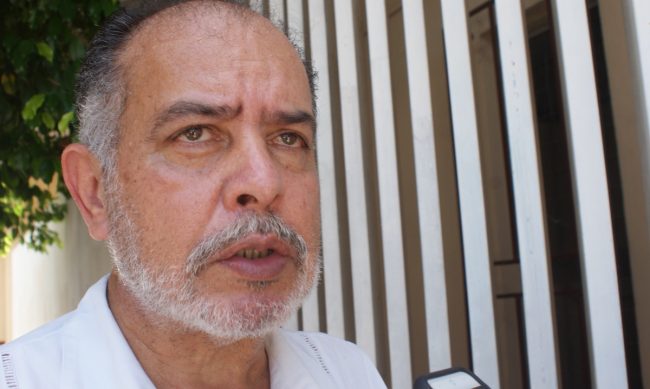 Sergio Mario Alamilla, representante de la Segego en la Cuenca del Papaloapan. Foto: Eduardo Contreras.