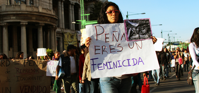 AVG y violencia política a informe de CEDAW
