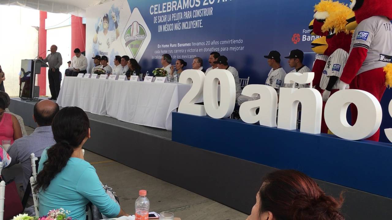 Home Runs de @DiablosRojosMX y @GuerrerosOax apoyaron 3 mil 243 proyectos sociales