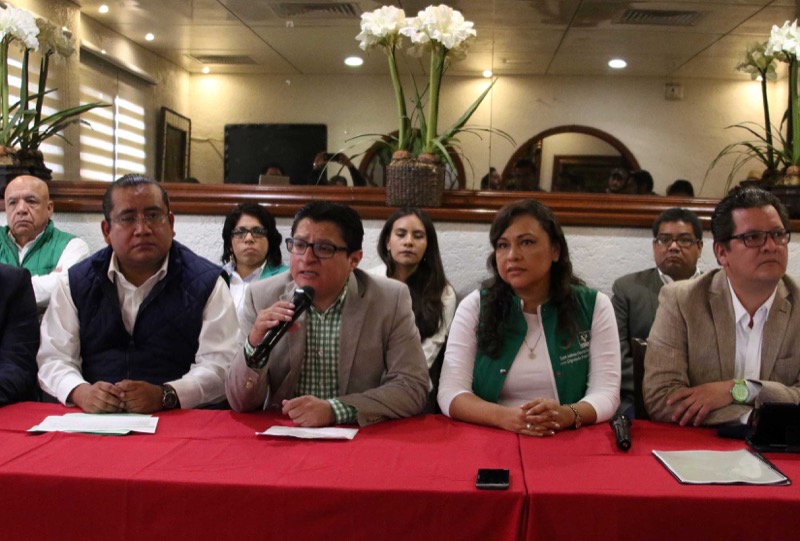 PVEM pide a Cué entregar Oaxaca con estabilidad social a Murat; y al gobernador electo, “no otorgar impunidad”