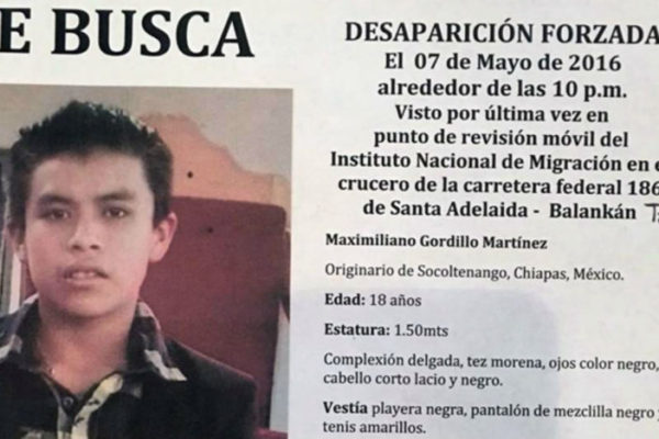 Tras 52 días de desaparecido por el INM, joven indígena aparece con vida