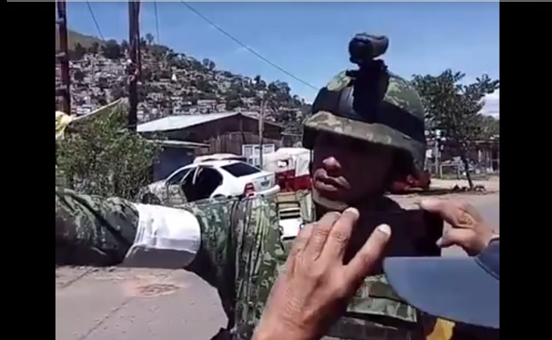 Ejército Mexicano desactiva granada de fragmentación localizada en campamento de FP 14 de Junio