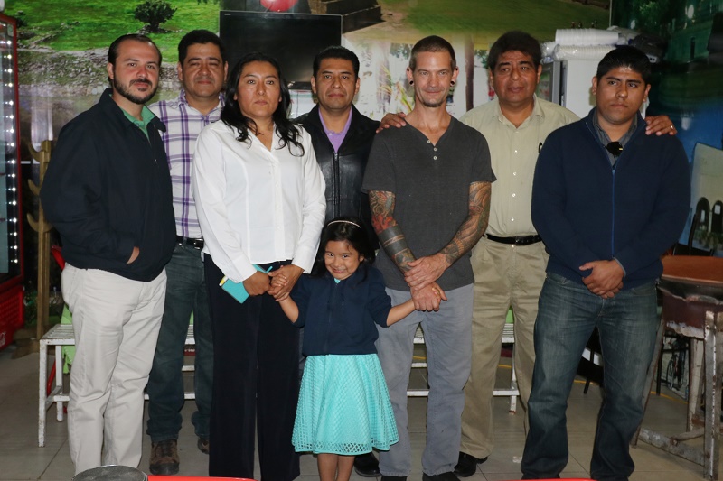 Exhibición de artes marciales japonesas en Oaxaca