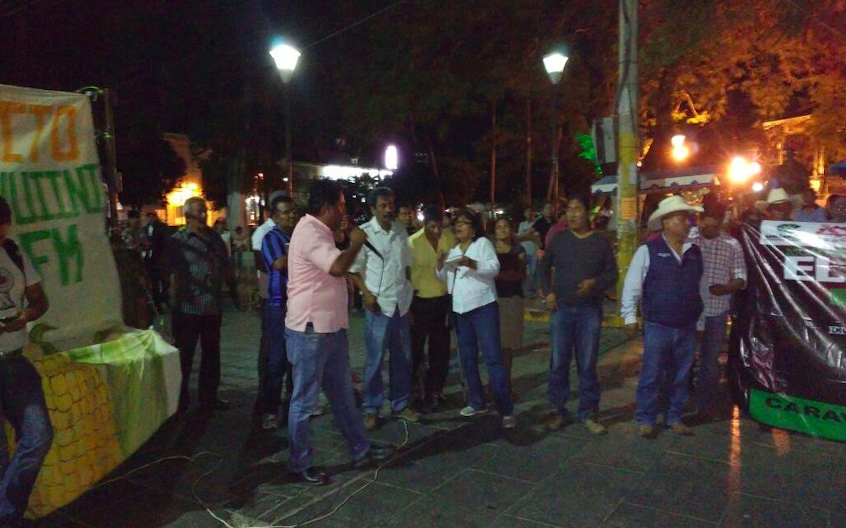 Llega a Juchitán Caravana Nacional Campesina Indígena