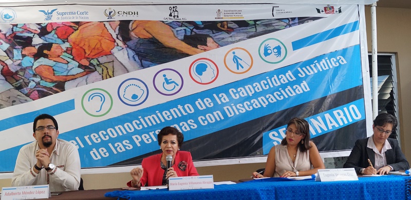 Aplicación de los derechos no se mendiga, se exige: Magistrada