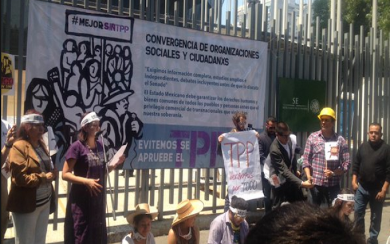 De aprobarse, el TTP vulneraría gravemente la democracia mexicana: ONG´s