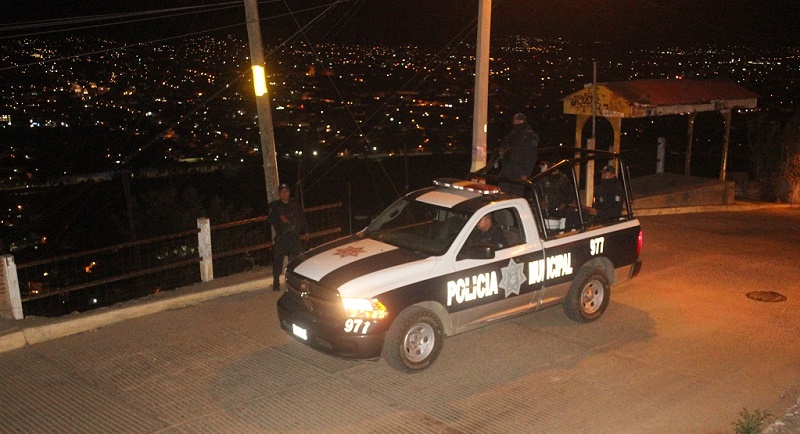 Refuerza seguridad en colonias policía capitalina
