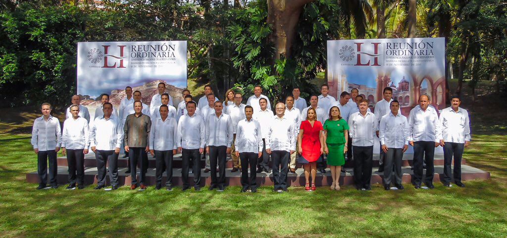 Yunes y Murat participaron de la Conago en Huatulco