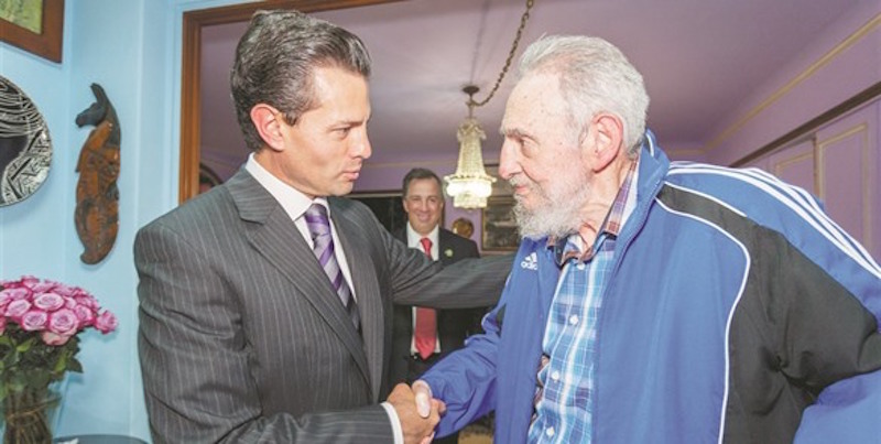 Peña Nieto irá a Cuba a despedir a Fidel Castro
