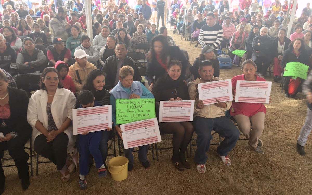 Inaugura Liconsa lechería 9 de 100 comprometidas en Edomex