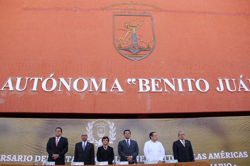 Pide Rector honrar a Juárez con visión de unidad para hacer una UABJO fuerte y sólida
