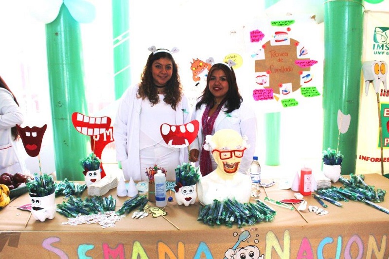 Con una feria de la salud inaugura IMSS Primera Semana Nacional de Salud Bucal en UMF 65