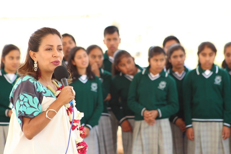 Con mejor infraestructura, alumnado de la técnica 223 de Zaachila podrá desarrollar su talento: Mariana Benítez