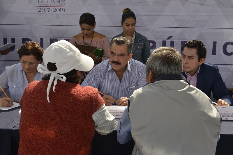 Ofrece Hernández Fraguas diálogo abierto en Segunda Audiencia Pública realizada en Dolores