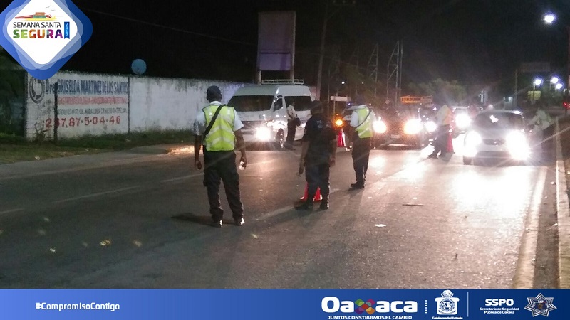 Acciona SSPO Operativo Alcoholímetro en diferentes regiones del Estado