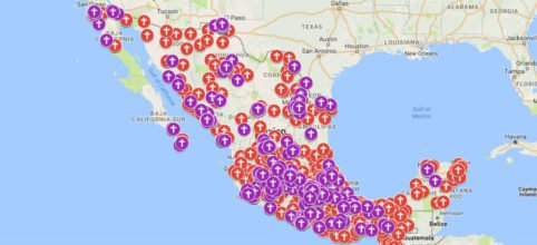 Crean en Google mapa de feminicidios en México (Interactivo)