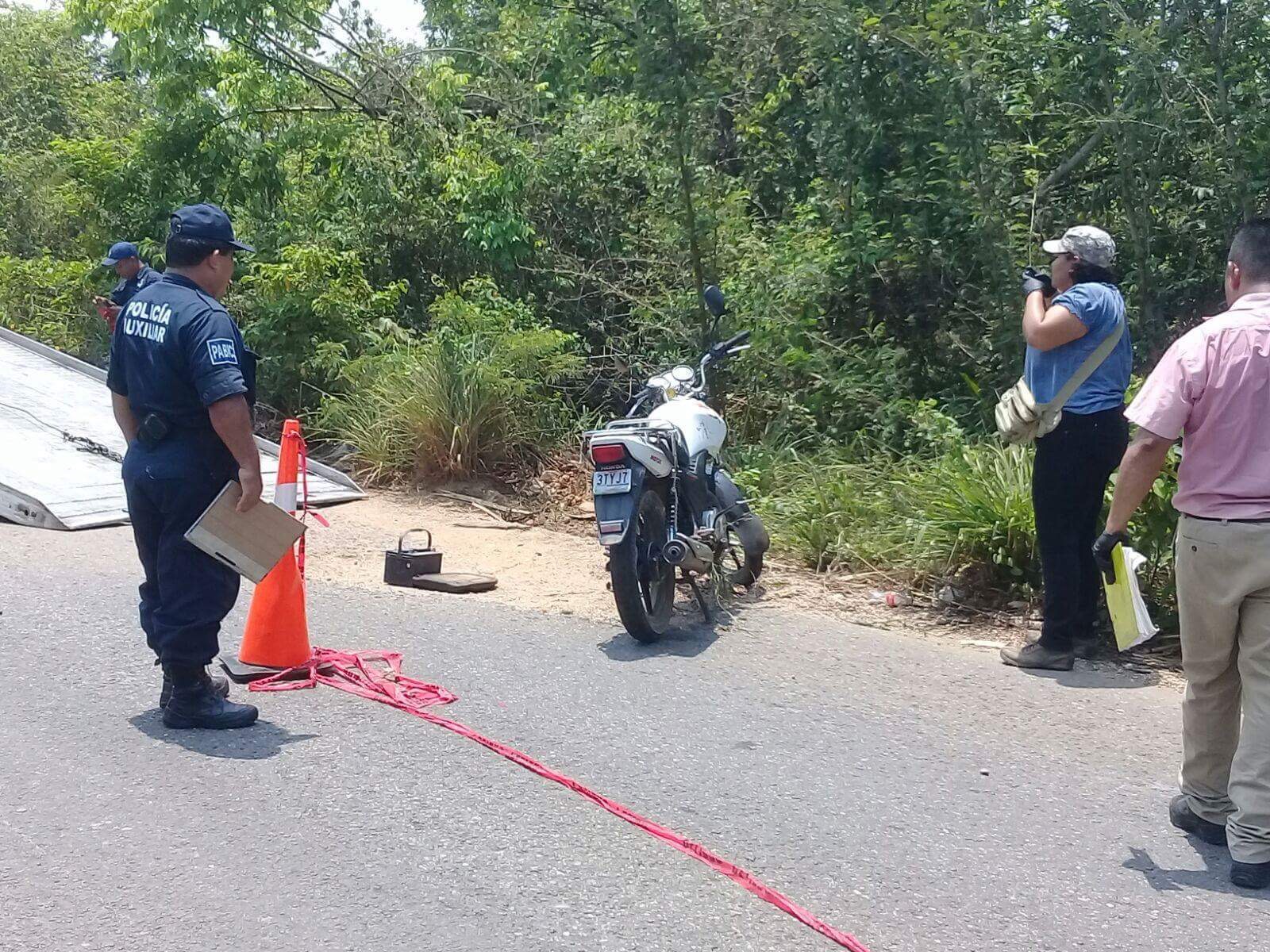 Ejecutan a motociclista en Santa Catarina, Tuxtepec